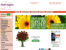 Tablet Screenshot of flowerkingdom.com